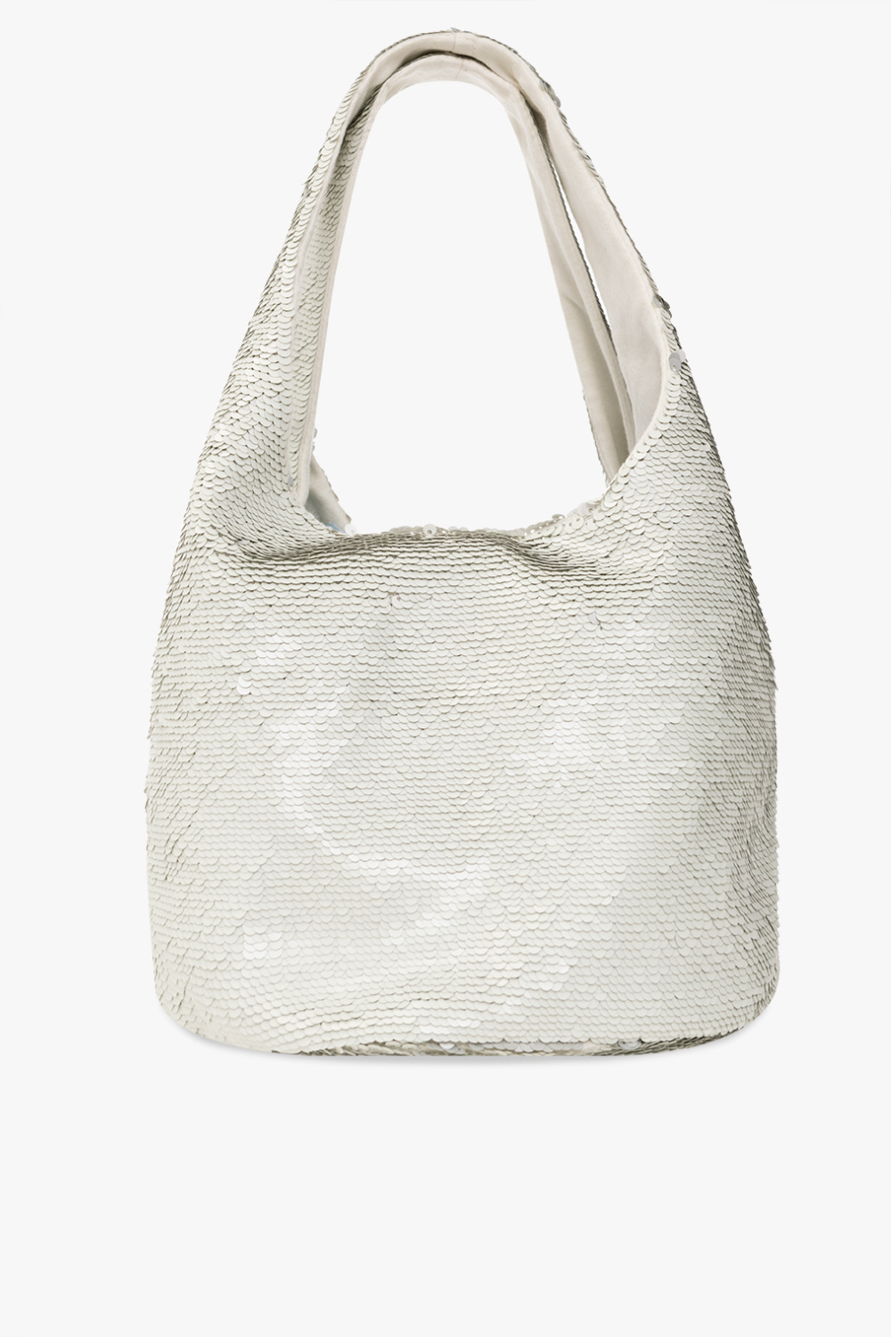 White sequin purse sale